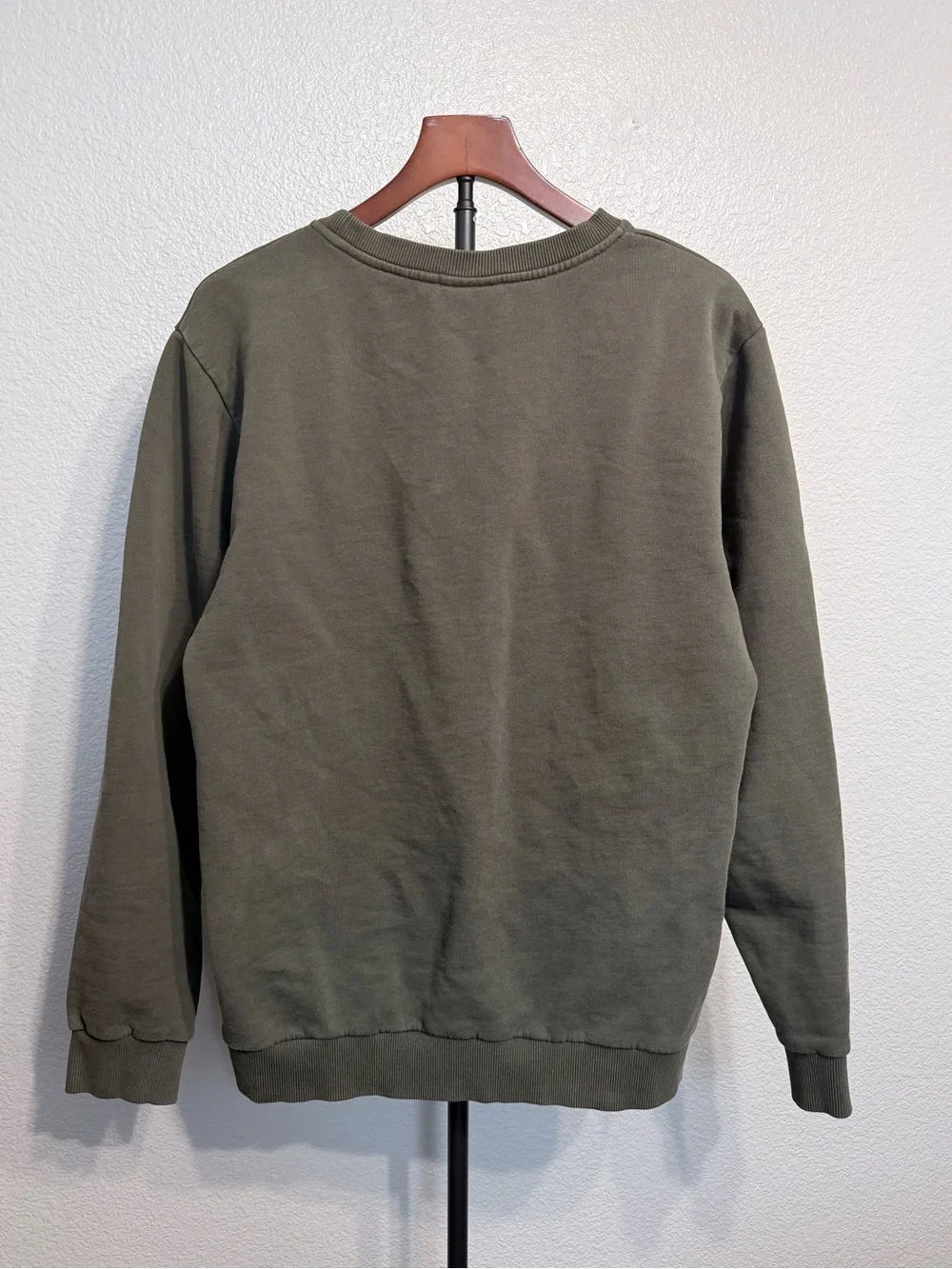 Fjallraven Logo Sweater ‘Deep Forest’ 100% Organic Cotton Sweatshirt - Men’s L